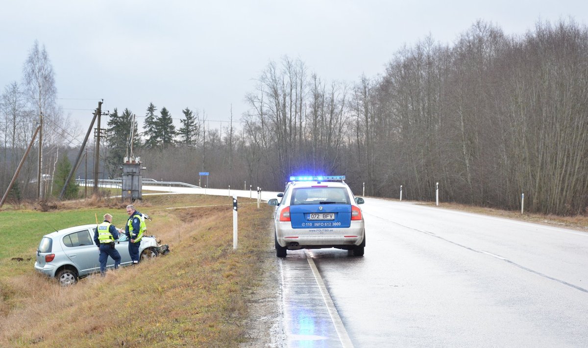 Liiklusõnnetus Viljandimaal