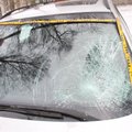 POLITSEI FOTOD: Selle autoga põgenes juht pärast Sütiste tee traagilist liiklusõnnetust