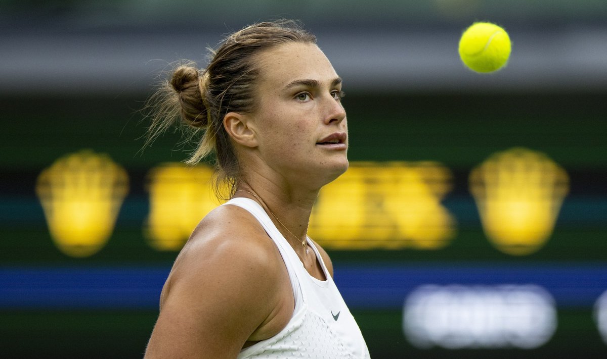 Arina Sabalenka alustab Wimbledoni tenniseturniiri teisipäeval.
