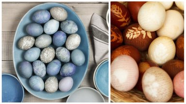 Looduslikud munavärvid leiab juurviljaletist ja külmkapist