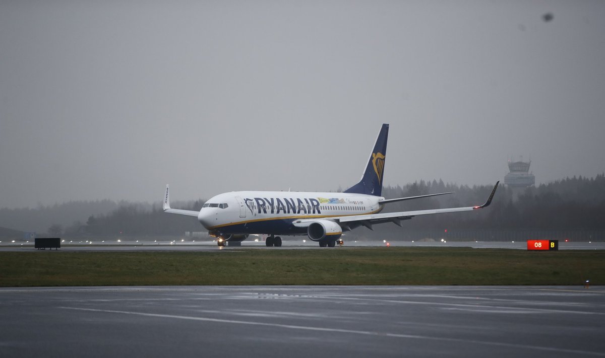 Ryanair püüab Riias turgu endale võita.