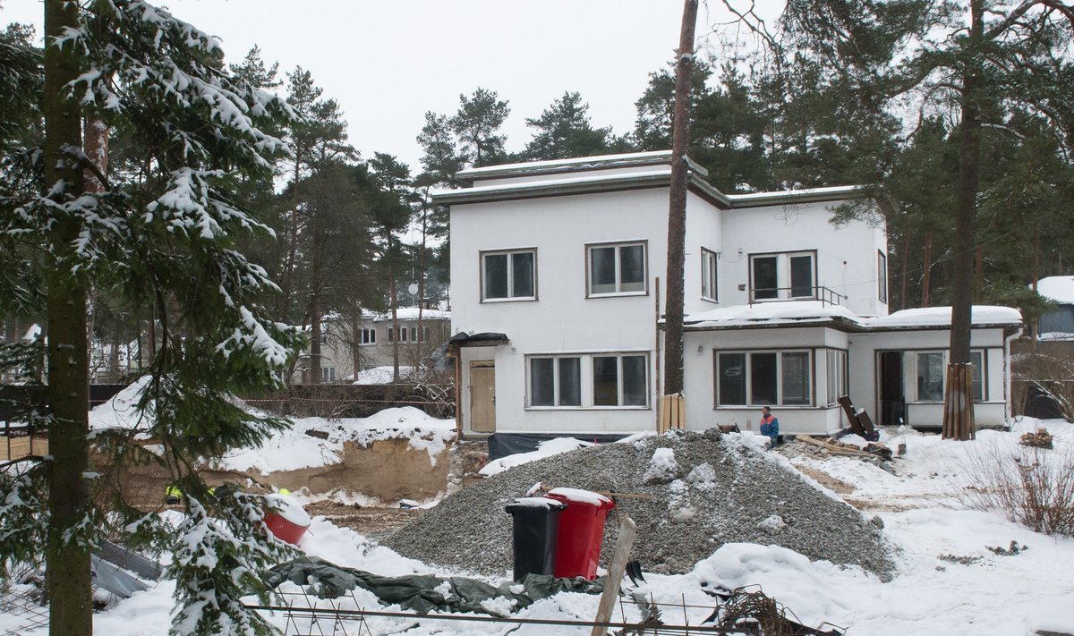 Toomas Sildmäe renoveerib maja Nõmmel