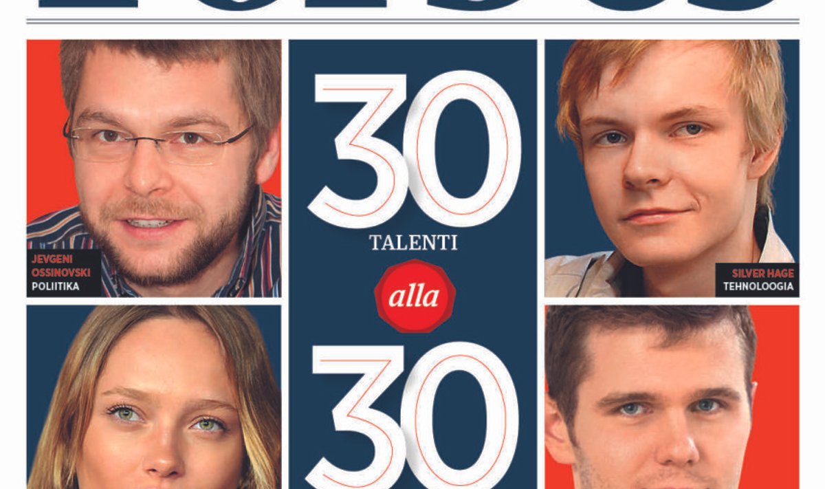 Forbesi ülevaade alla 30-aastastest Eesti talentidest