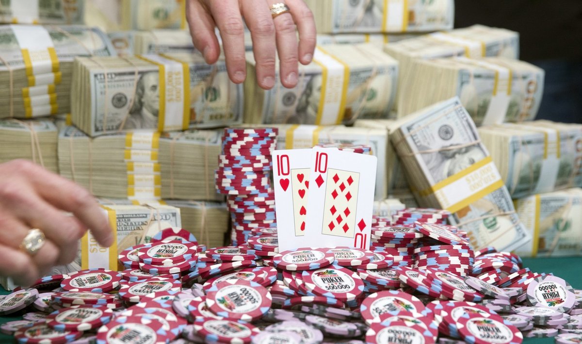 Pokkeri tippturniiridel on mängus väga suured summad