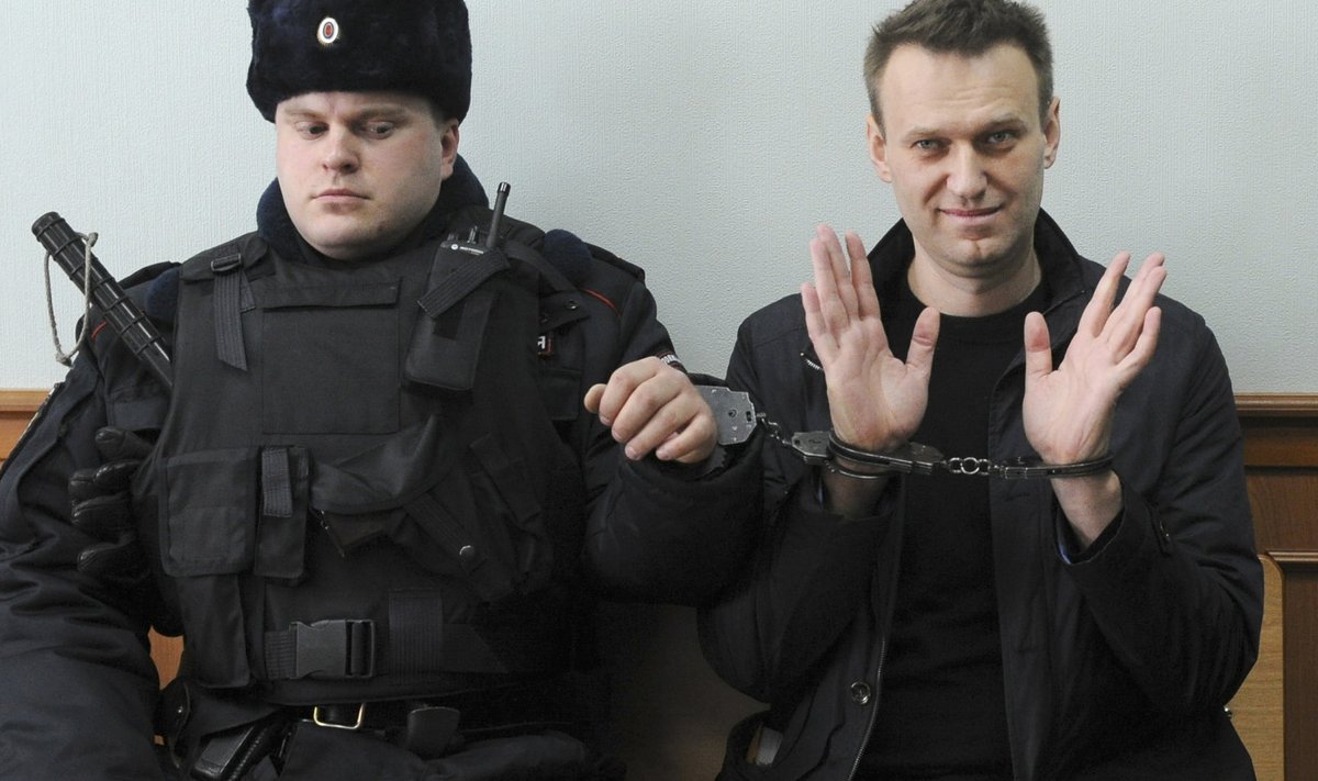 Aleksei Navalnõi 30. märtsil kohtus
