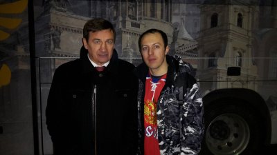 Нынешний главный тренер молодежной сборной России Валерий Брагин и Юрий
