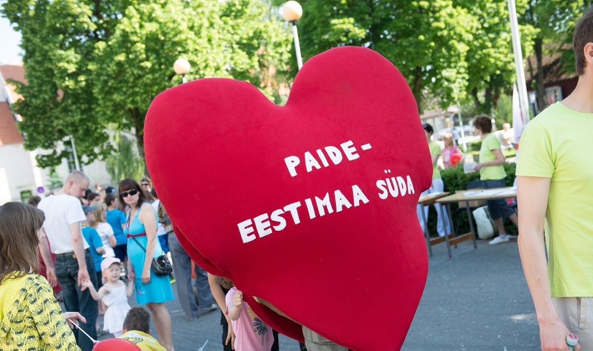 Eestimaa südames on laps ja perekond üritus Paides