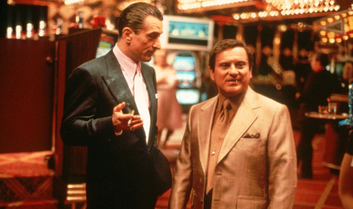 Robert De Niro ja Joe Pesci filmis "Kasiino" ("Casino", 1995)