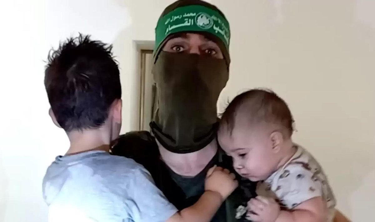 Hamasi terrorist pantvangi võetud lastega