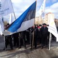 FOTOD: Narvas toimus ametiühingute meeleavaldus