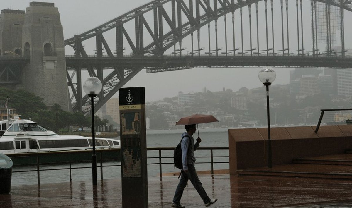 üleujutused, suurvesi ja tulvad Austraalias, Sydneys
