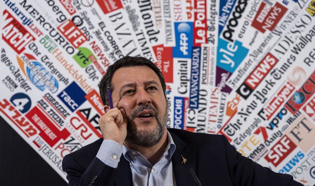 Itaalia minister Matteo Salvini