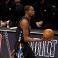 Koroonatsirkus NBA-s: Kevin Duranti ei lastud algul mängu ja kutsuti hiljem platsilt ära