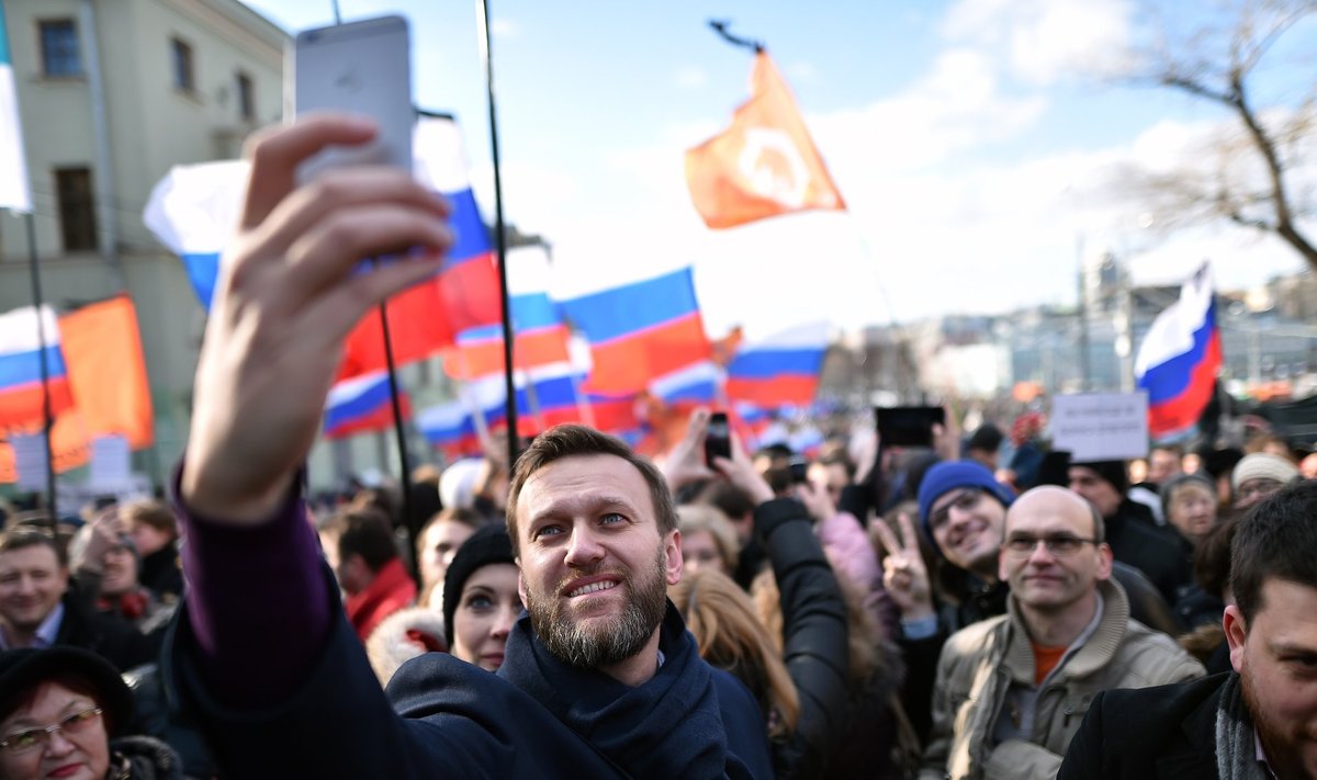 Aleksei Navalnõi on kõige tõenäolisem opositsionäär, kes Putini vastu kandideeriks.