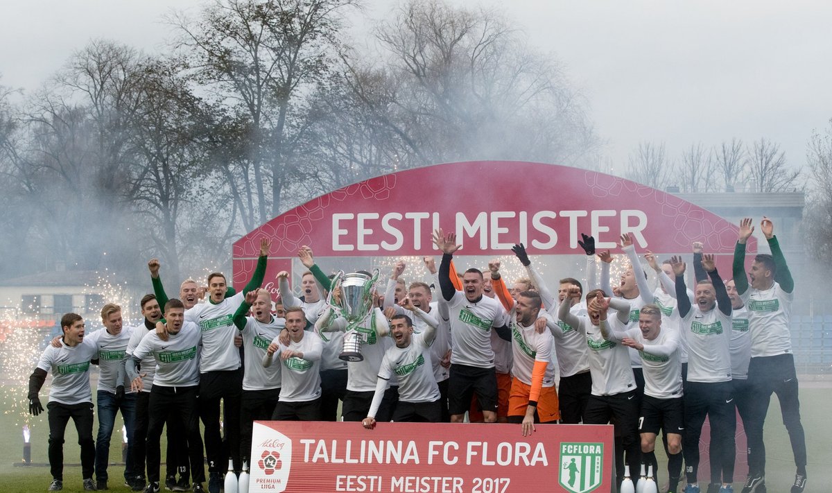 Tänavu tuli Eesti meistriks FC Flora.