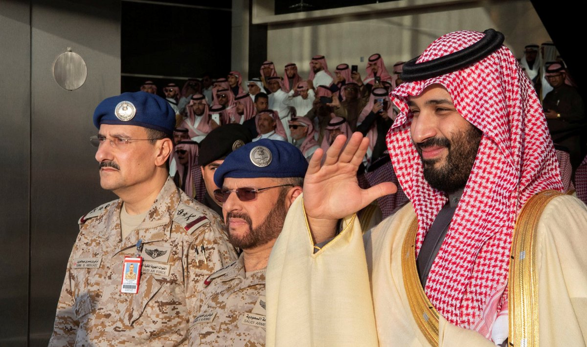 Saudi kroonprints Mohammed bin Salman.