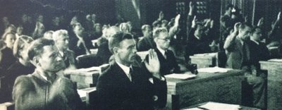 Rahvasaadikud hääletasid Eesti Nõukogude Liidu koosseisu astumise poolt.