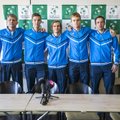 FOTOD: Eesti tennisemeeskond sai teada alagrupikaaslased kodusel Davise karikaturniiril