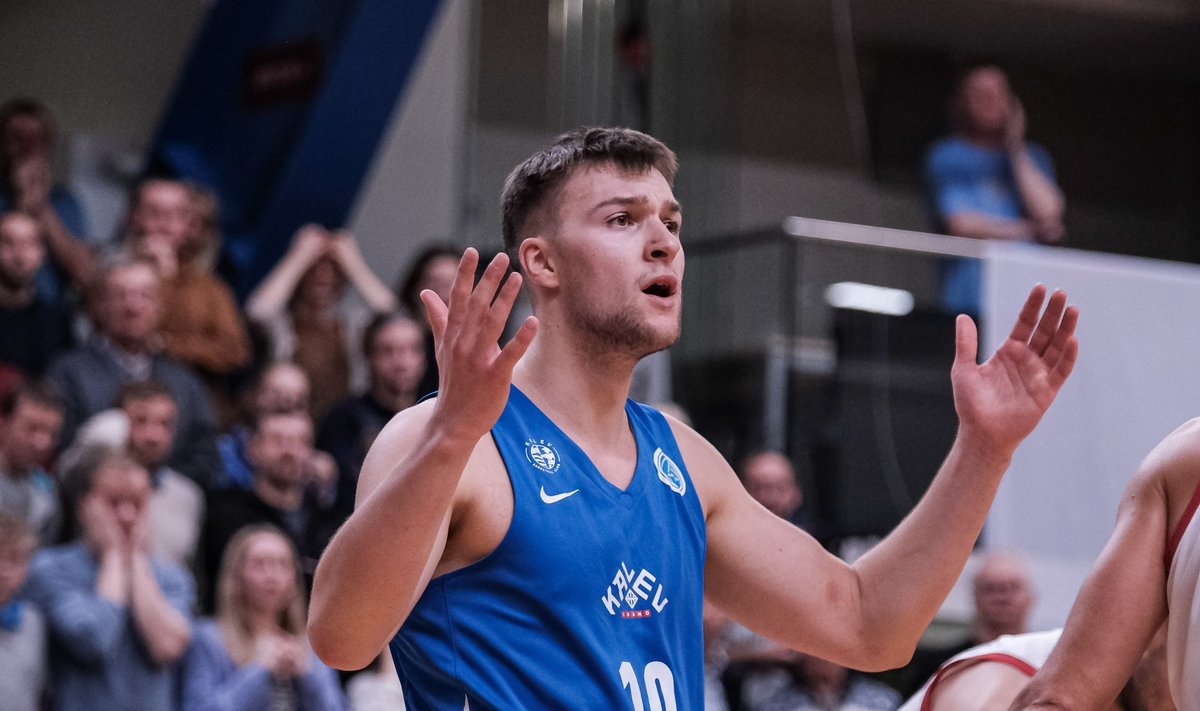 Hugo Toom FIBA Europe Cupi mängus Zaragoza vastu.