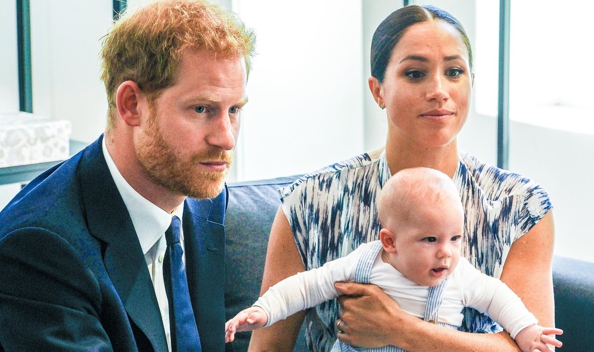 Prints Harry, Meghan Markle ja poeg Archie 2019. aastal