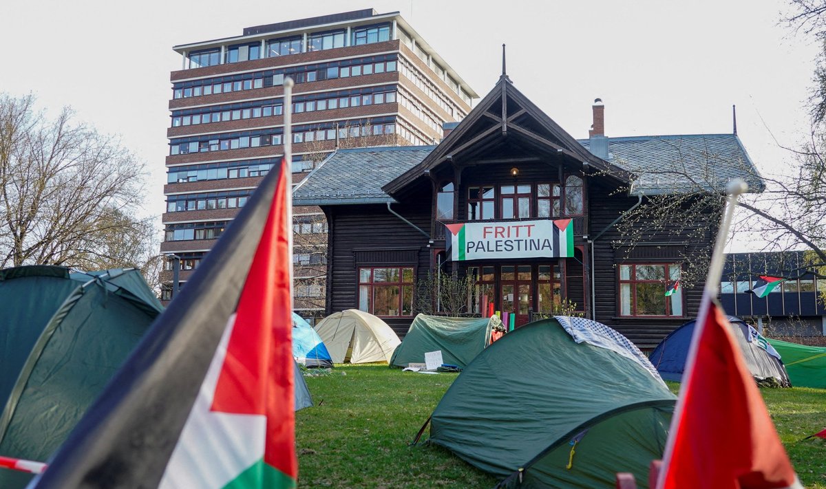 Palestiina toetajate protestiaktsioon 2. mail Oslos