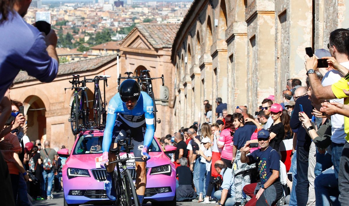 Tanel Kangert tänavusel Giro d'Italial.