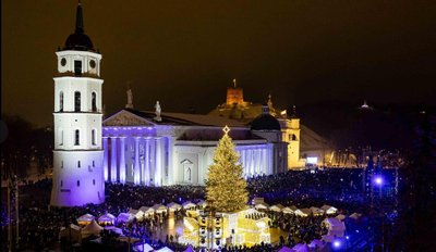 Vilniuse jõulupuu ja turg 