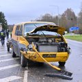 ФОТО | Под Вильянди столкнулись два автомобиля 