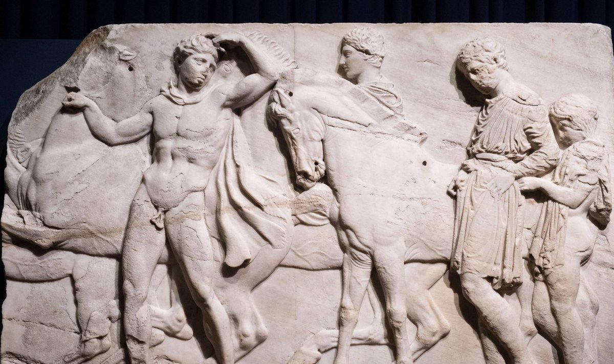 nn Elgini marmori hulka kuuluv marmorskulptuur, mida hoitakse Briti Muuseumis