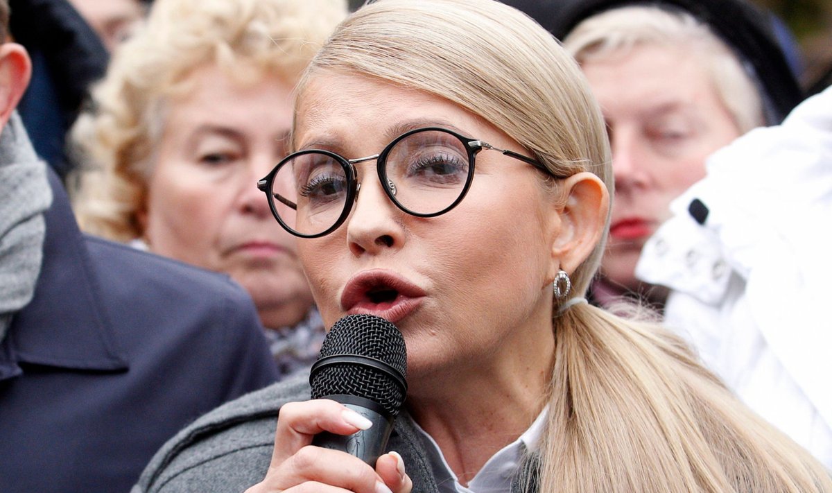 Ukraina presidendikandidaat Julija Tõmošenko.