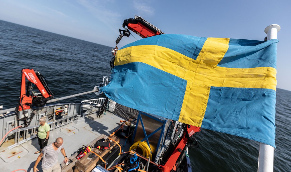 Rootsi uurijad Estonia hukkumispaigas