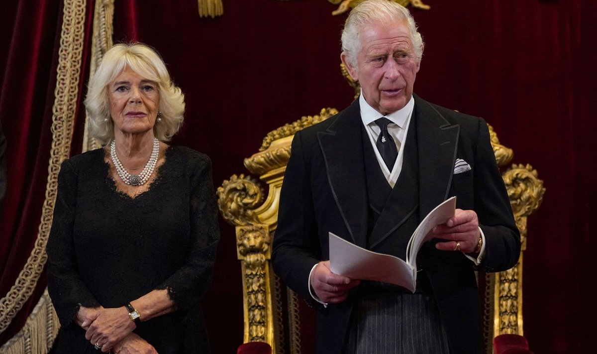 Riigi uus esipaar - Charles III ja Camilla.