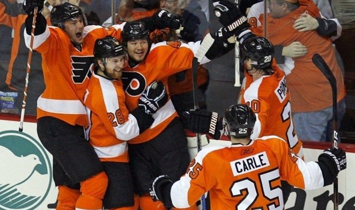 Philadelphia Flyers jõudis Stanley karikafinaali