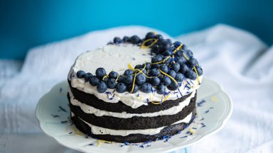 KULD! Tähistame olümpiavõitu ilusa sinimustvalge tordiga!