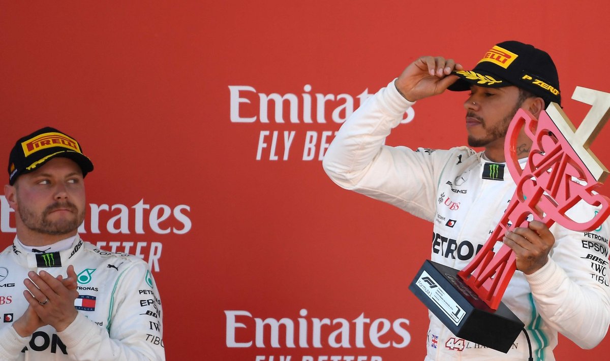 Valtteri Bottase hea hoog võib Lewis Hamiltoni enesekindlust murendada.