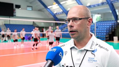 DELFI VIDEO | Eesti koondise peatreener Alar Rikberg: on õhkõrn võimalus, et Oliver Venno lubatakse Katarist veel mängudele