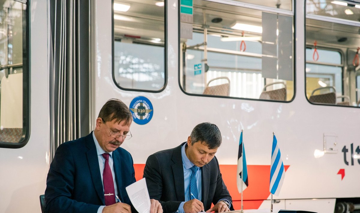 Tallinna regiooni liikuvuse koostöömemorandumi allkirjastamine