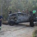 FOTO: Markko Märtini ralliauto põles õnnetuse järel täielikult maha