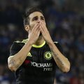 VIDEO: Fabregas lõi vapustava värava, Chelsea võitis 0:2 kaotusseisust lisaajal Leicesteri