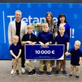 Титула „Большая семья года 2024“ и 10 000 евро удостоилась семья из 7 человек из Тартумаа