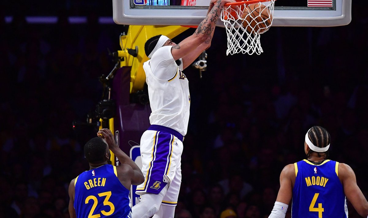 Anthony Davis tegi taas korvi all puhta töö.
