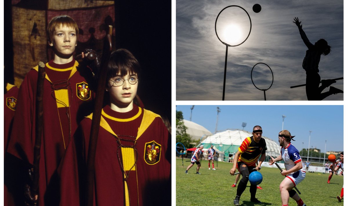 Kuidas kõik algas / kuidas nüüd läheb. Lendluudpall sai alguse Harry Potteri raamatutest, kuid nüüd elab spordiala oma elu ega taha J.K. Rowlingust enam midagi kuulda.