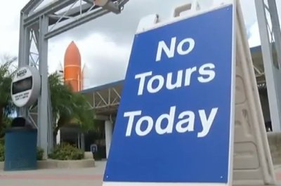 Ka turistidele on NASA uks suletud. www.clickorlando.com