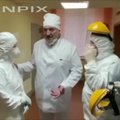 VIDEO | Lukašenka jagas Minski koroonahaiglas arstidele tarkuseteri: peamine nende haigete ravi juures on psüühika