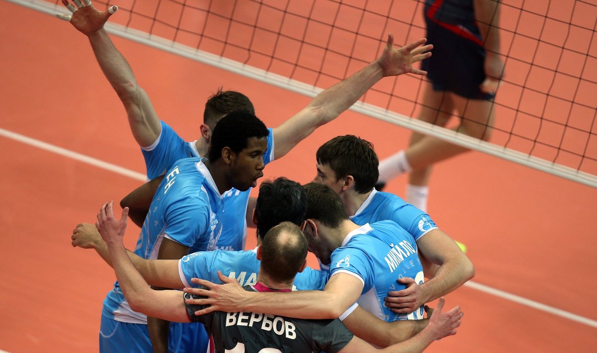 Russian Men's Volleyball Super League. Zenit-Kazan vs. Belogorye