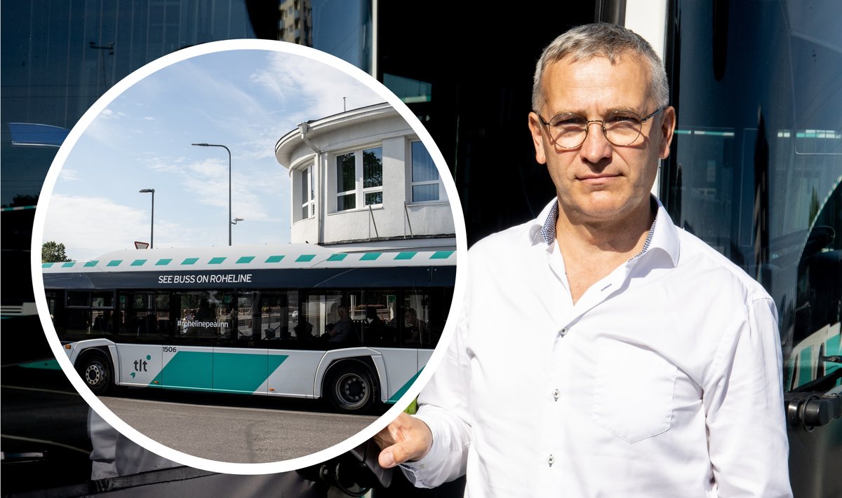 "Ööbusside käiku laskmine on poliitilise tahte küsimus," sõnab Tallinna Linnatranspordi juht Kaido Padar.