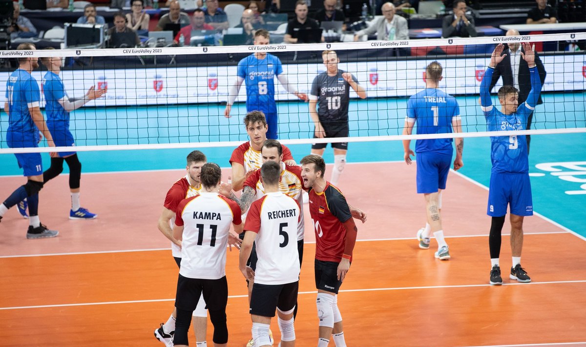 Võrkpalli EM Eesti vs Saksamaa