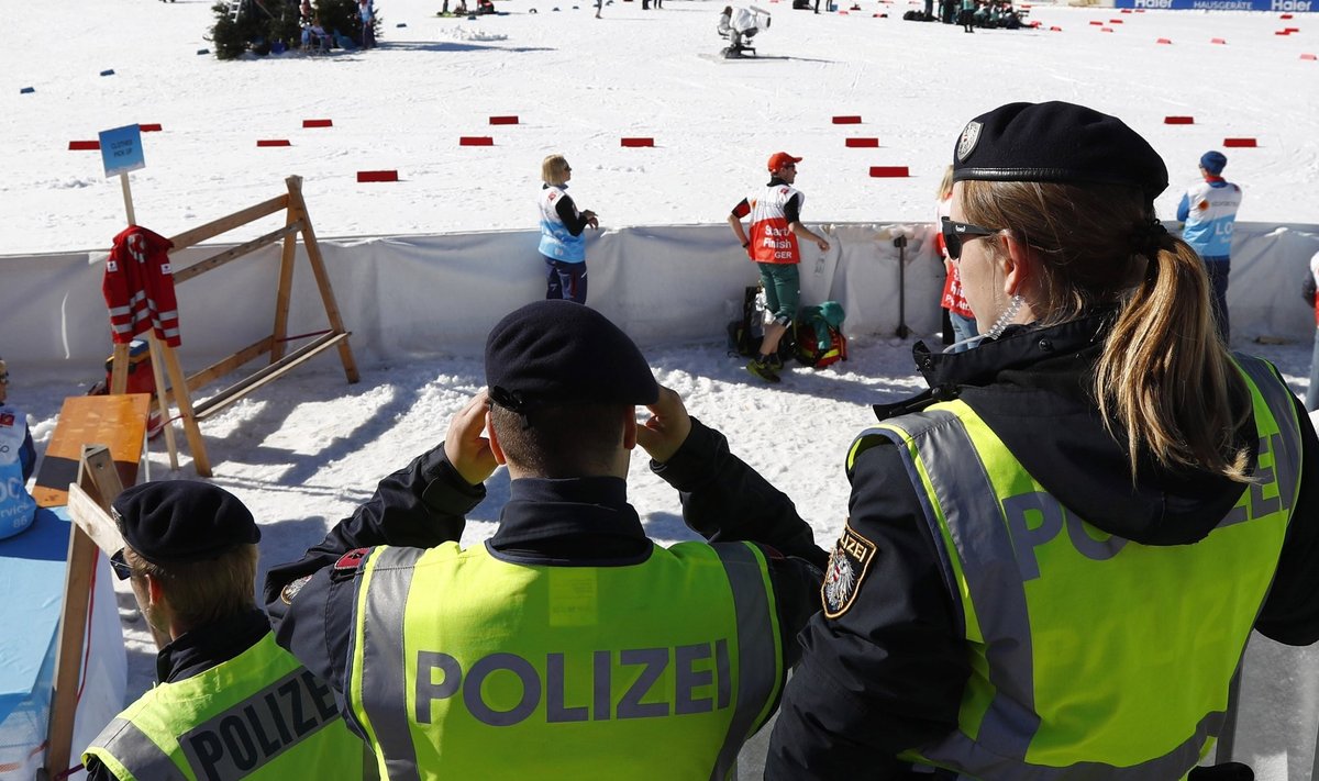 Austrias hoiab politsei sportlastel silma peal.