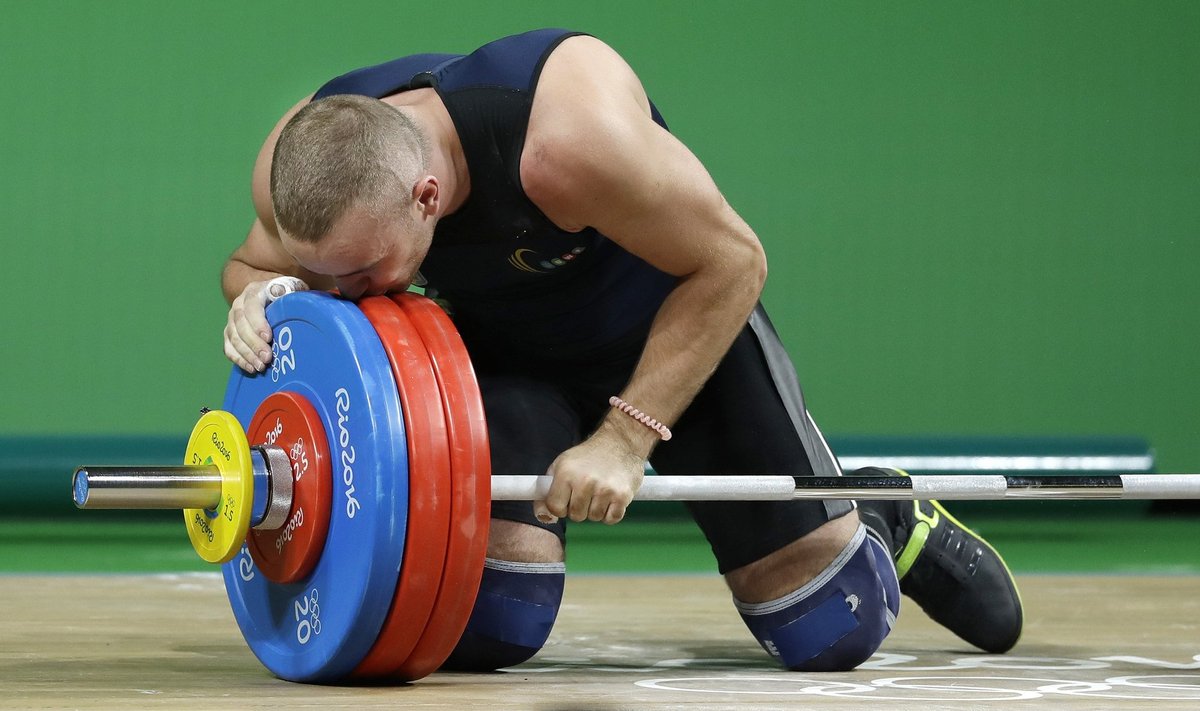 Oleksandr Pjelješenko Rio olümpial.
