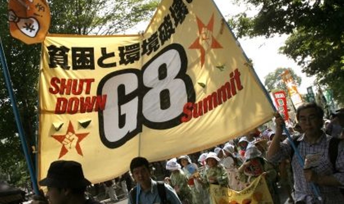 G8 vastased Jaapanis